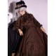 ZJ Story This Grave Buried Remains of Dragon Embroidered Underbust JSK and Cape(Limited Reservation/4 Colours/Full Payment Without Shipping)
